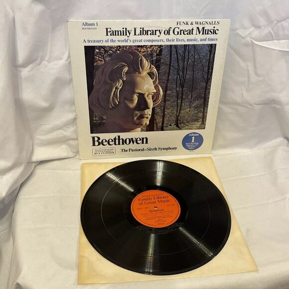 Beethoven The Pastoral Sixth Symphony (Vinyl, 1976) RCA Custom FW-301 VG+ - Picture 2 of 10